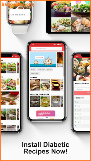 Diabetic Recipes : Healthy Food, Healthy recipes screenshot