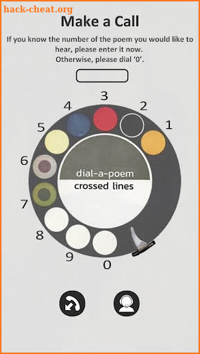 Dial-a-Poem screenshot