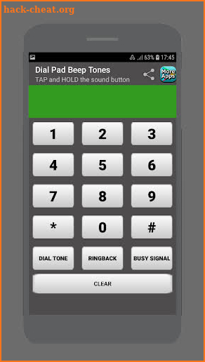 Dial Pad Beep Tones screenshot