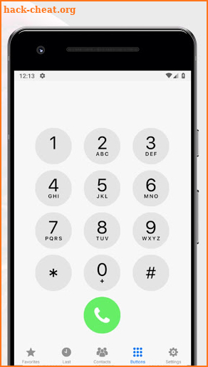 Dialer IOS12 style screenshot