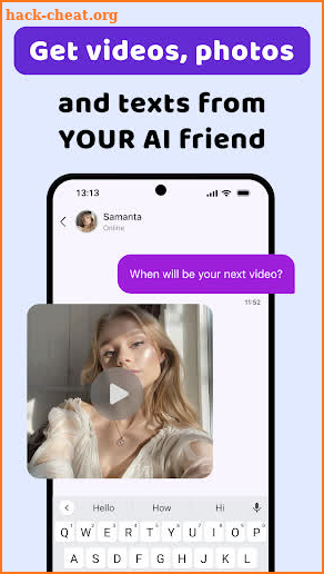 Dialogue: AI Friend Chat Bot screenshot