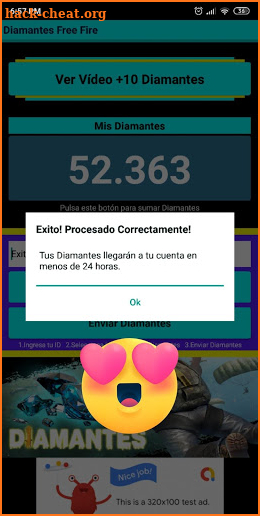 Diamantes Free Fire screenshot