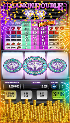 Diamond Double Slots Machine - Free Slots screenshot