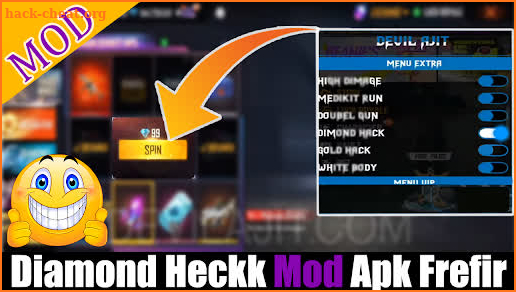 Diamond Heckk Mod Apk Frefir screenshot