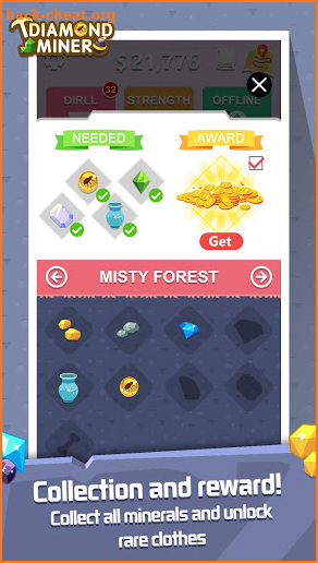 Diamond Miner: Treasure Digger!! screenshot