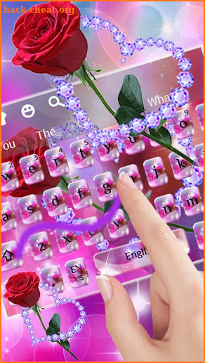 Diamond Rose Keyboard screenshot