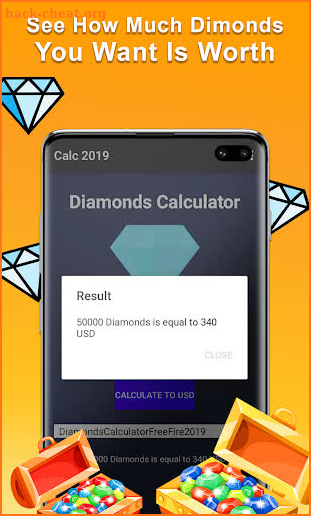 Diamonds 💎 Calculator For Free Fire 2019 screenshot