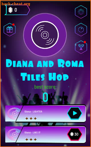 Diana and Roma Tiles Hop screenshot