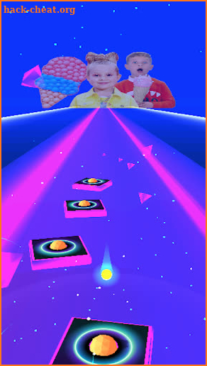 Diana And Roma tiles Hop Funny Kids screenshot