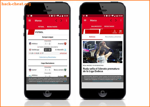 Diario deportivo Marca para Android screenshot