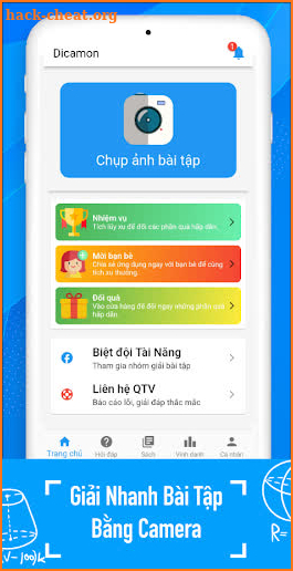 Dicamon: Giải Toán Lý Hoá Sinh Anh Sử Địa Trong 3s screenshot