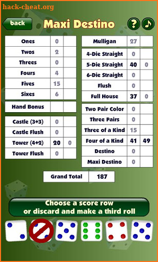 Dice-A-Rama Deluxe screenshot