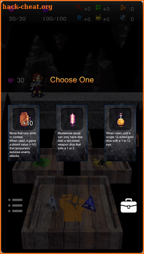 Dice Cave  TRPG-like roguelike screenshot