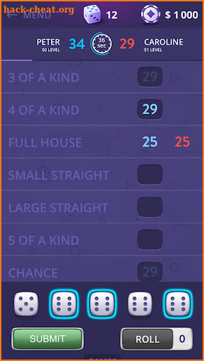Dice Club - Yatzy / Yahtzee / Yathzee screenshot