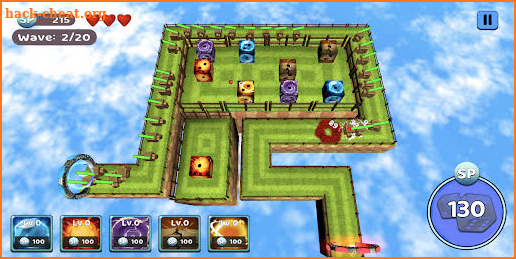 Dice Defense: Offline Random Dice Defense 3D screenshot