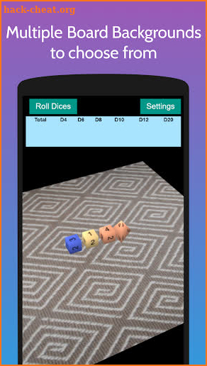 Dice Roll for all board games offline screenshot