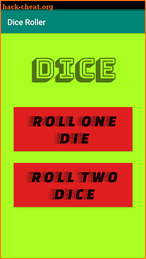 Dice Simulator Premium screenshot