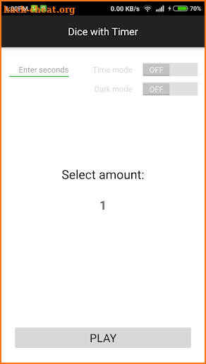 Dice with Timer - Free dice roller screenshot