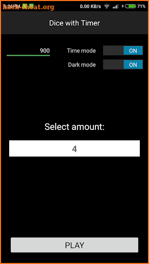 Dice with Timer - Free dice roller screenshot