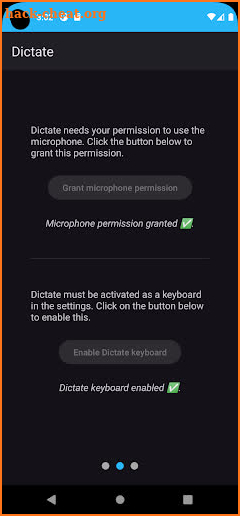 Dictate Keyboard (Whisper AI) screenshot