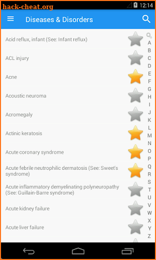 Dictionary Diseases&Disorders screenshot