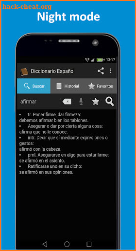 Dictionary Spanish screenshot