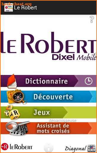 Dictionnaire Le Robert Mobile screenshot