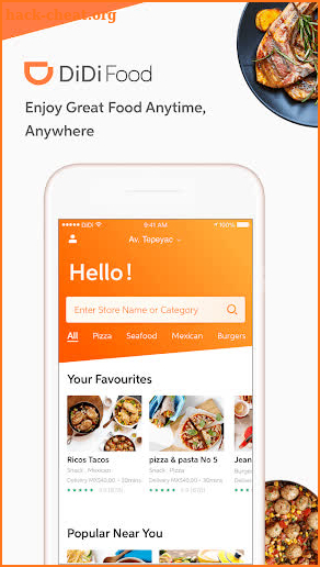 DiDi Food – Food Delivery screenshot