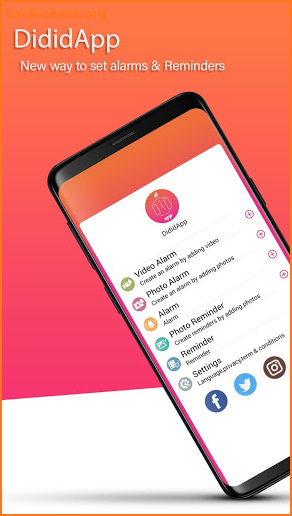 DididApp PRO Video & Picture Alarm Clock, Reminder screenshot
