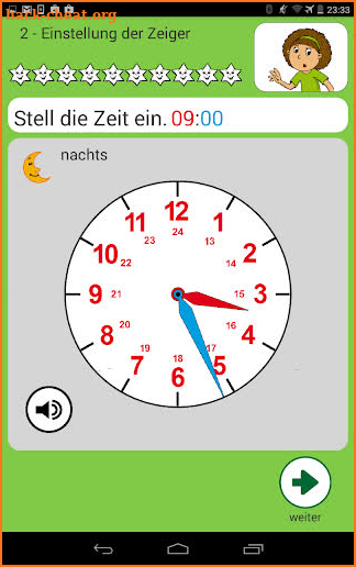 Die Uhr & Uhrzeit lernen screenshot