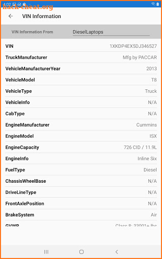 Diesel Decoder screenshot