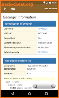 Digger's Map Best Geology Tool screenshot