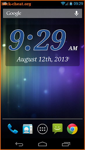 DIGI Clock Widget Plus screenshot