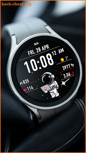 DIGI COSMIC Animated Watchface screenshot