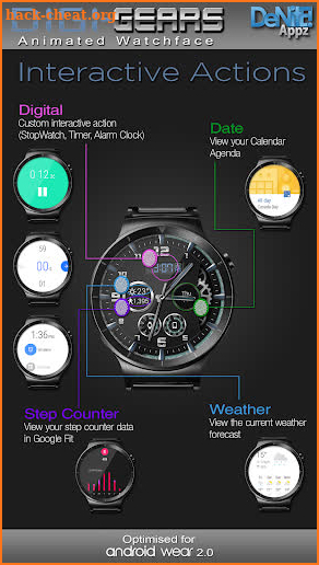 Digi-Gears HD Watch Face screenshot