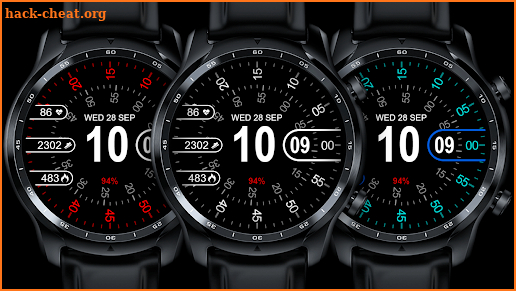 DIGI Rotary URX39 Watch face screenshot