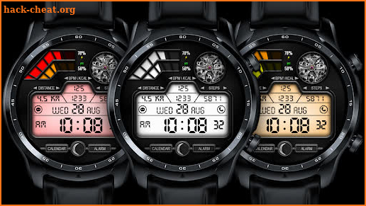 DIGI SKETALON WS36 Watch face screenshot