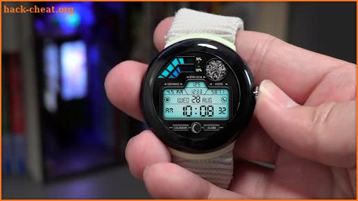 DIGI SKETALON WS36 Watch face screenshot