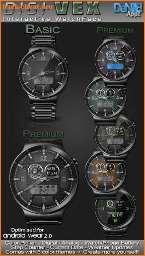 Digi-Vex HD Watch Face screenshot