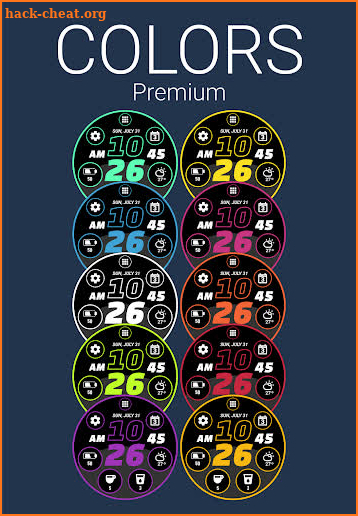 Digi Watch Face (by HuskyDEV) screenshot