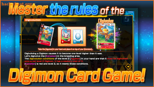 Digimon Card Game Tutorial App screenshot