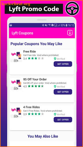 Digit Coupons For Lyft -Free Rides & Discount 75% screenshot