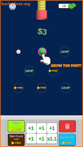 Digit Growing screenshot