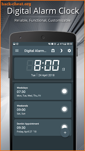 Digital Alarm Clock screenshot