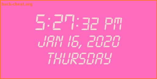 Digital Clock Pro screenshot