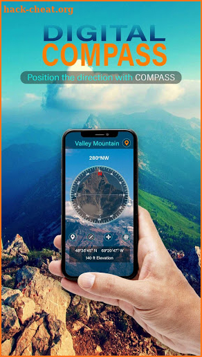 Digital Compass 2020: GPS Navigation & Maps screenshot