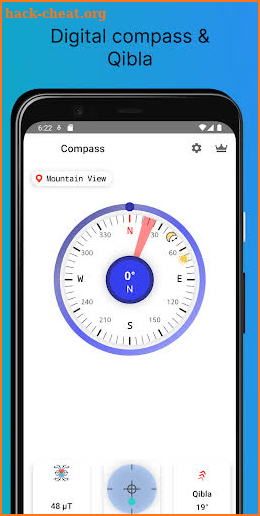 Digital Compass & Qibla screenshot