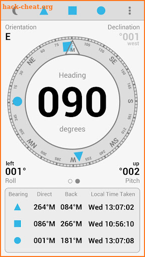 Digital Field Compass Plus screenshot