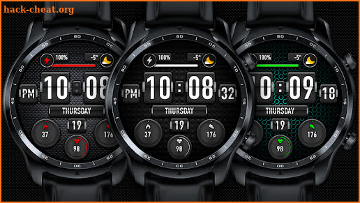 Digital Flip ACTIVE Watchface screenshot