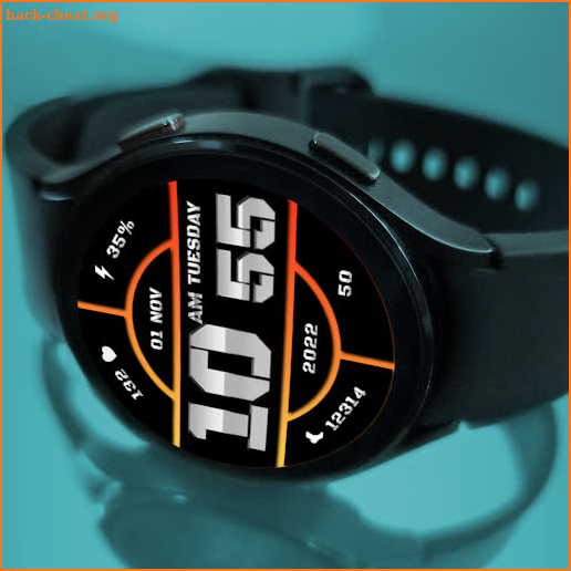 Digital Future WatchFace MJ070 screenshot